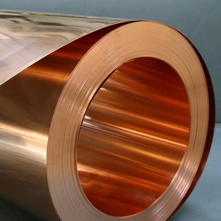 Бронзовая фольга 0.09 мм БрАЖ9 ГОСТ 1789-2013