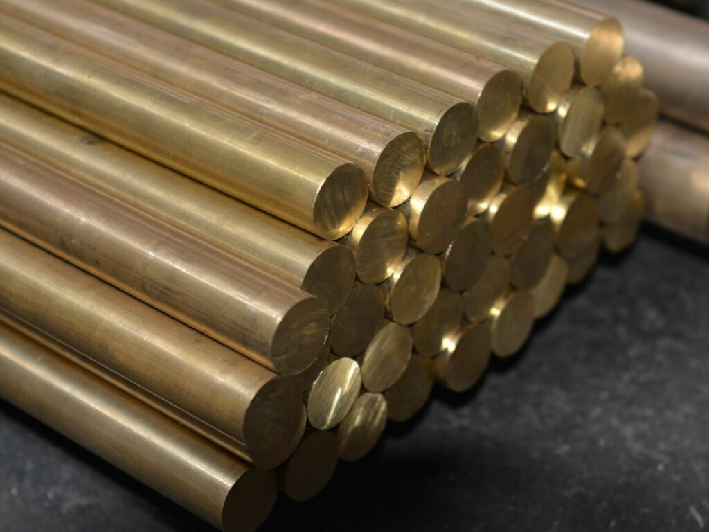Бронзовый пруток катаный 65 мм БрКМц3-1 ГОСТ 1628-2019