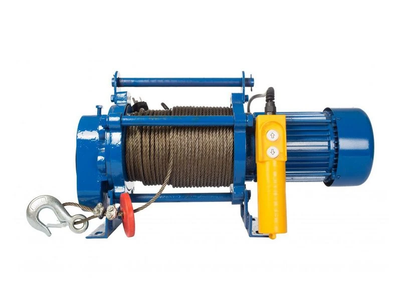 Электрические лебедки монтажная 5.7 т 24 мм ТЭЛ-5A