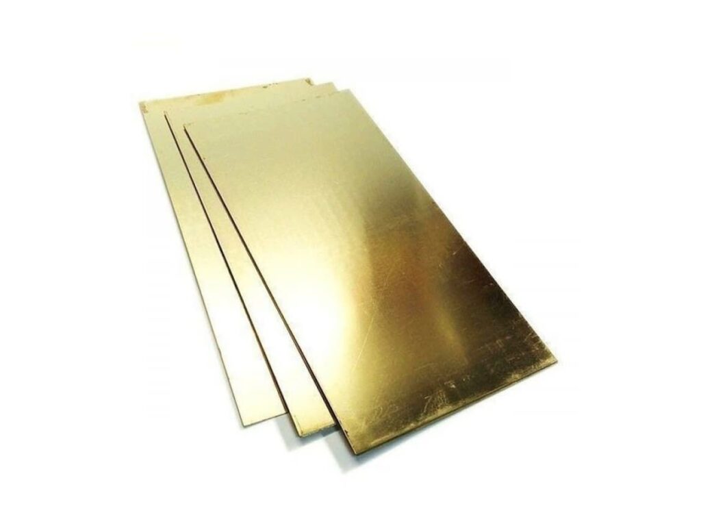 Латунная пластина горячекатаная 10 10 3 Л68 ГОСТ 2208-2007