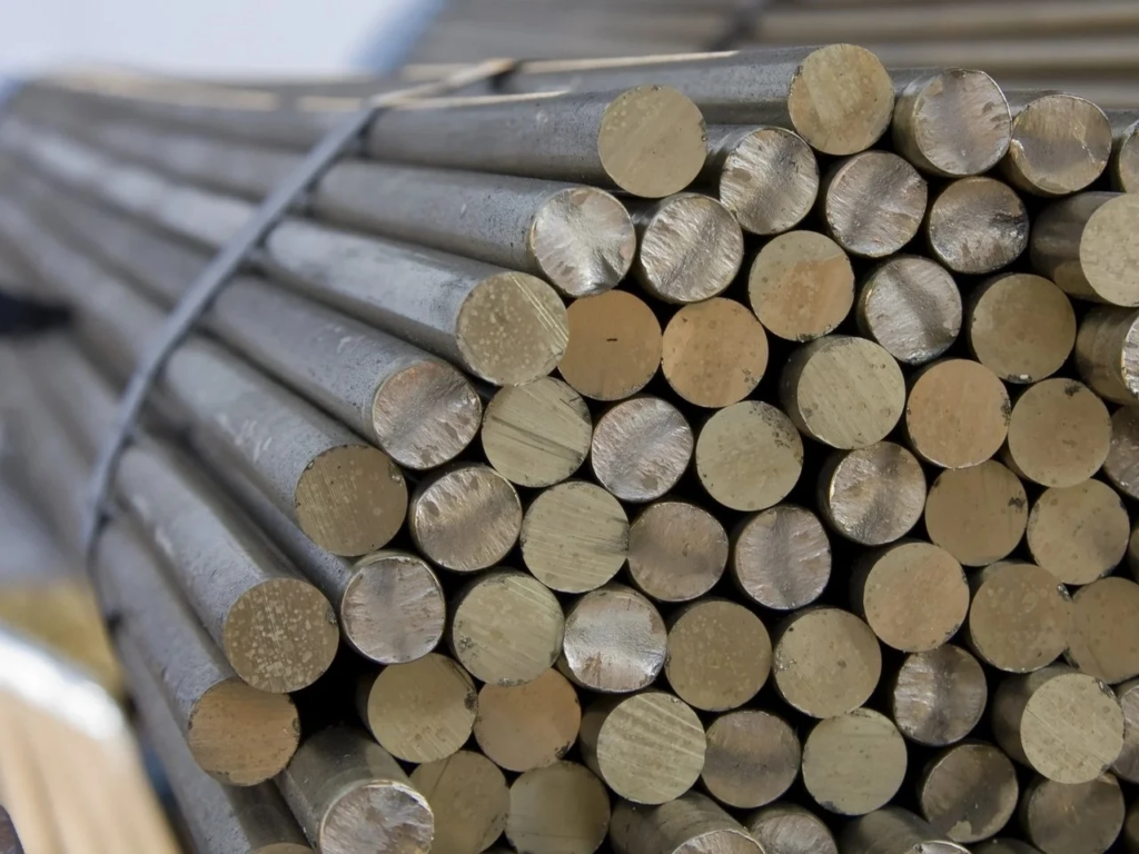 Медно-никелевый круг нейзильбер 8 мм МНЦ15-20 ТУ 48-21-84-72