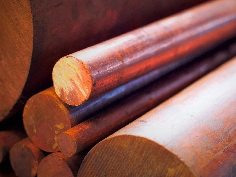 Медный пруток тянутый 25 мм М0к ГОСТ 1535-2016