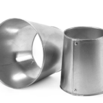 Переход кожуха из нержавеющей стали 160 мм