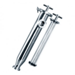 Угловой трубчатый фильтр 100 мм сварка/сварка AISI 304 DIN GG