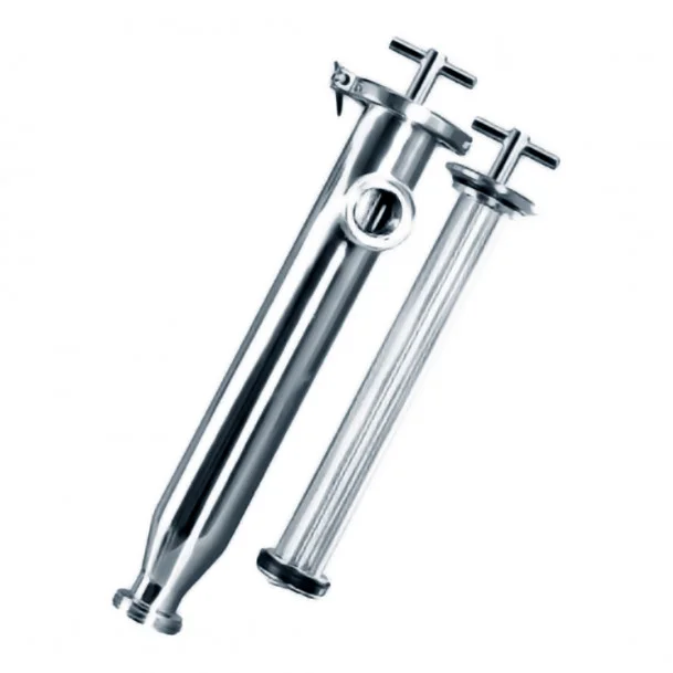 Угловой трубчатый фильтр 25 мм резьба/резьба AISI 304 DIN GG