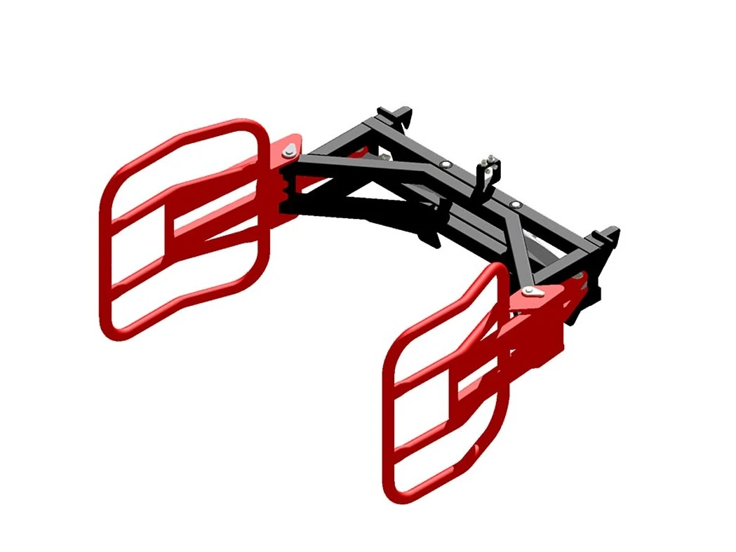 Захваты для тюков с мягким материалом 0,5 т 650 мм 90 кг 7ГПО10-0,5 ГОСТ 25573-82